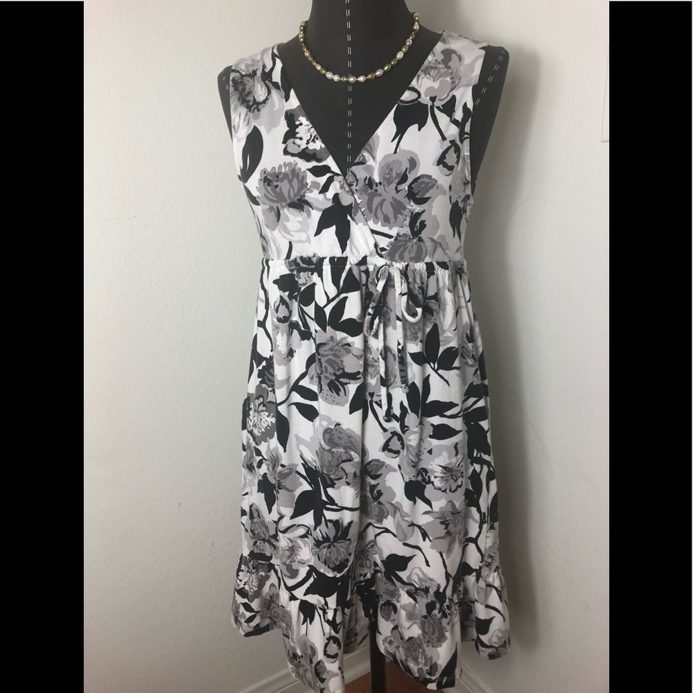 Loft Floral cross over Dress